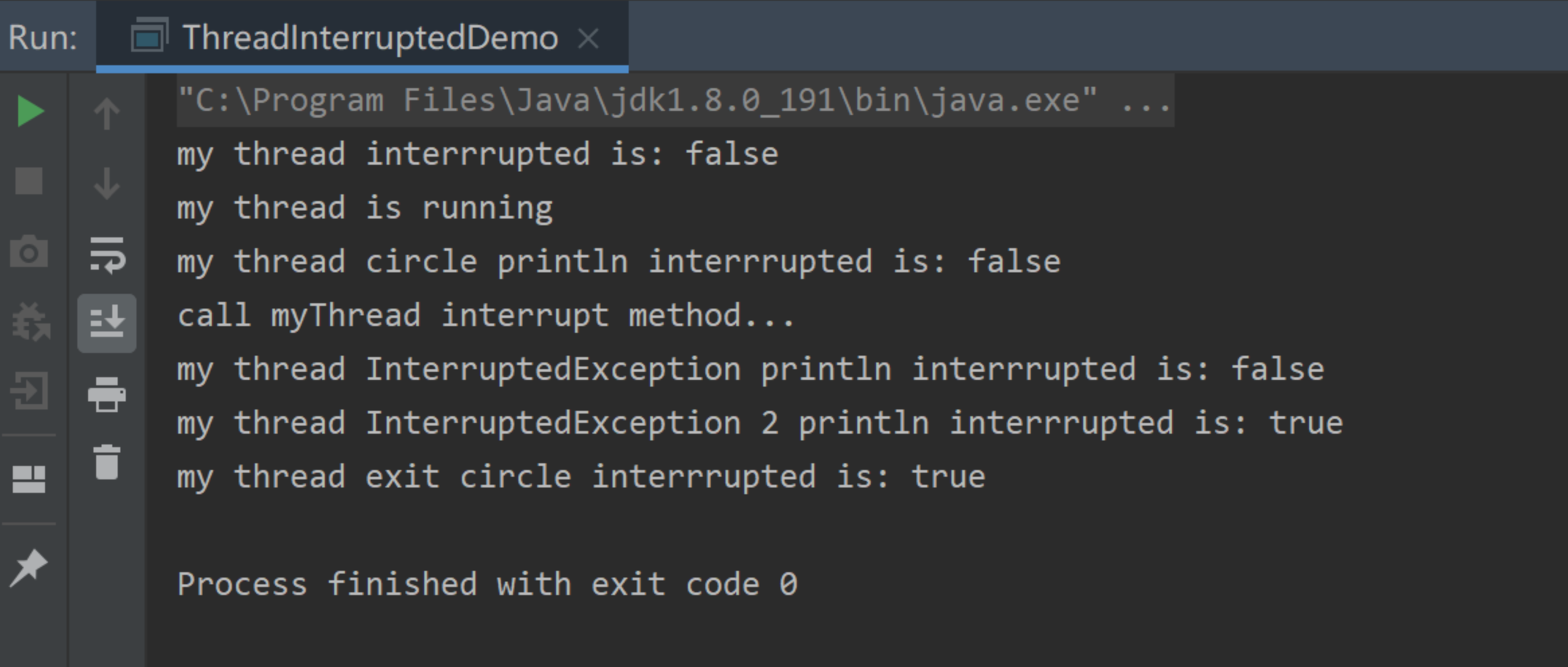 re-interrupt