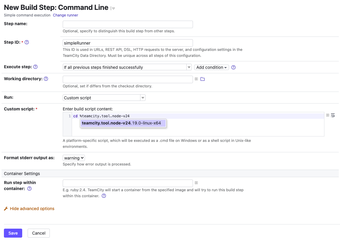 Command Line